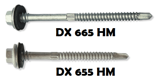 DX665 650 HM Crest Fixing Roofing Fasteners