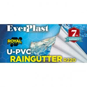 F300 Pvc White Rainwater Gutter Shopee Malaysia