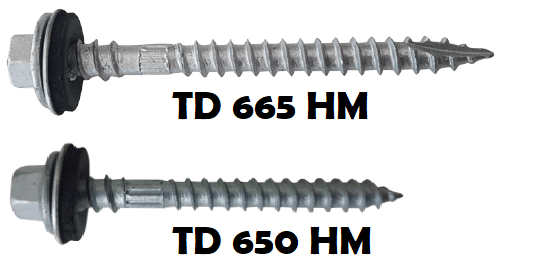 TD665 650 HM Crest Fixing Roof Fasteners